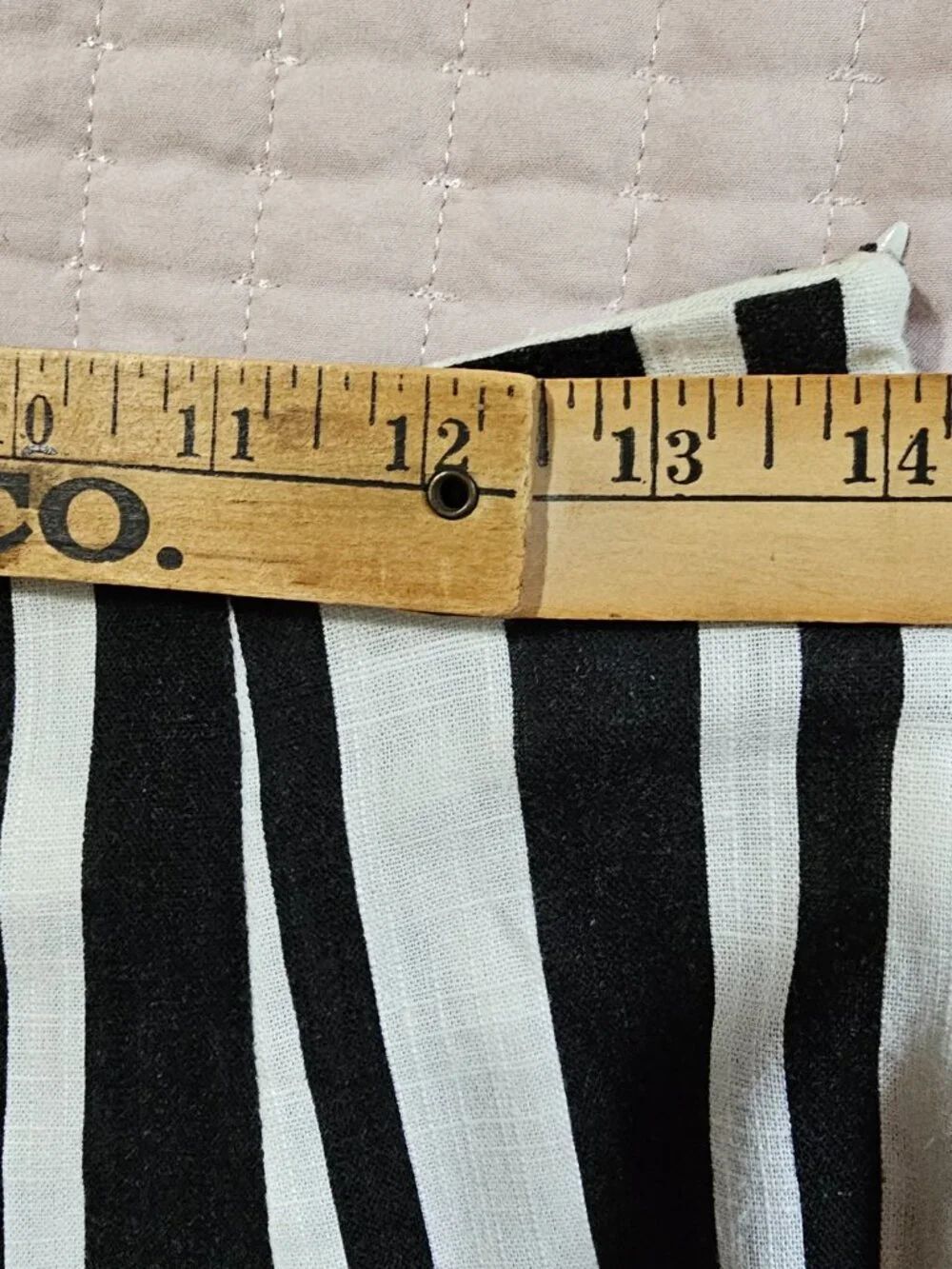 NWT WILLOW 2 PC TANK TOP AND PANTS STRIPED WHITE BLACK SIZE S/M - Picture 14 of 16
